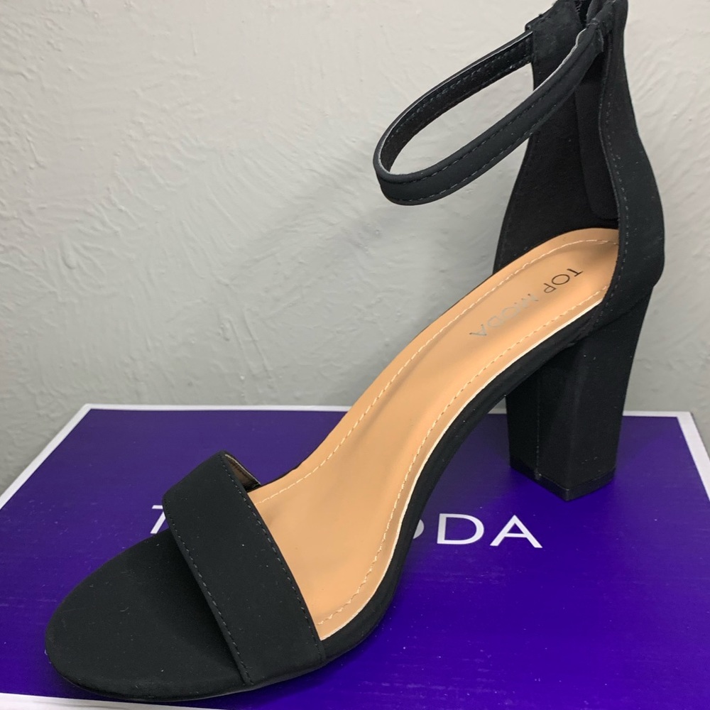 Black heels